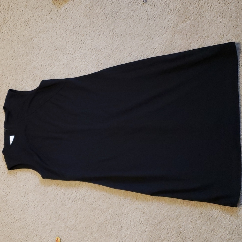 Black knee length dress size 8